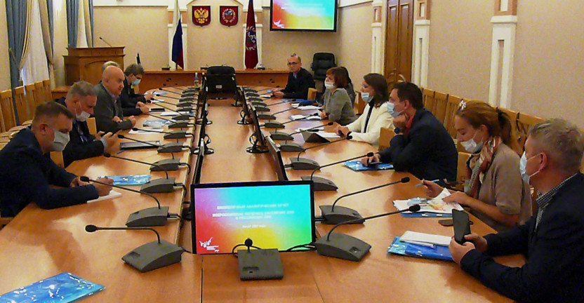 Редакторы СМИ и Алтайкрайстат обсудили вопросы взаимодействия по информационному освещению Всероссийской переписи населения