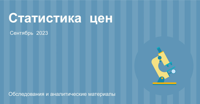 Индексы потребительских цен в Республике Алтай в сентябре 2023 года